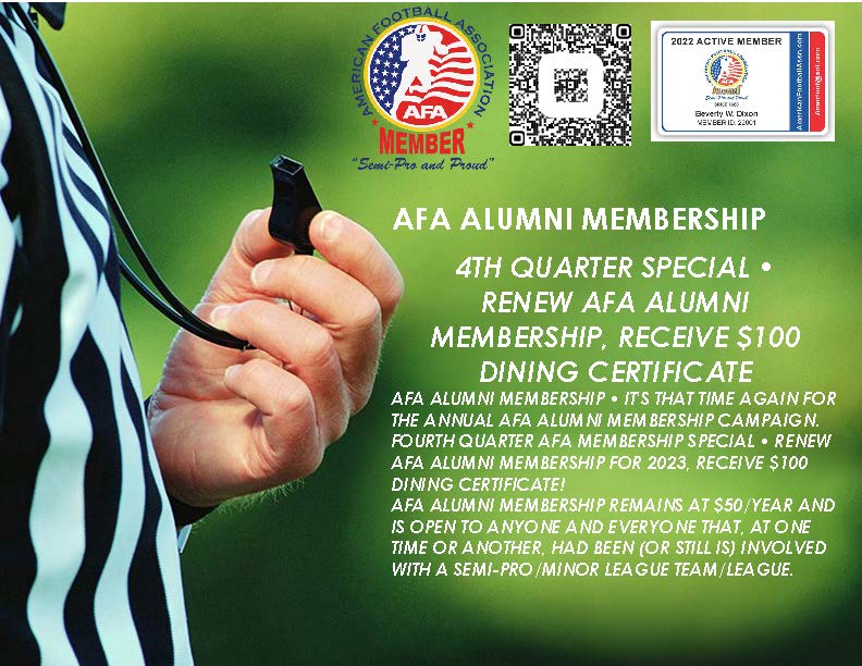 AFA Alumni Membership